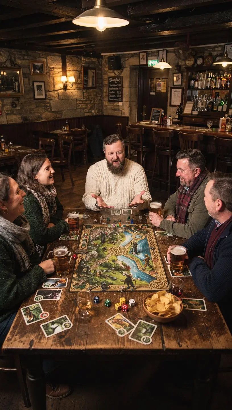 Tabletop leagues dynamics in adult gaming clubs